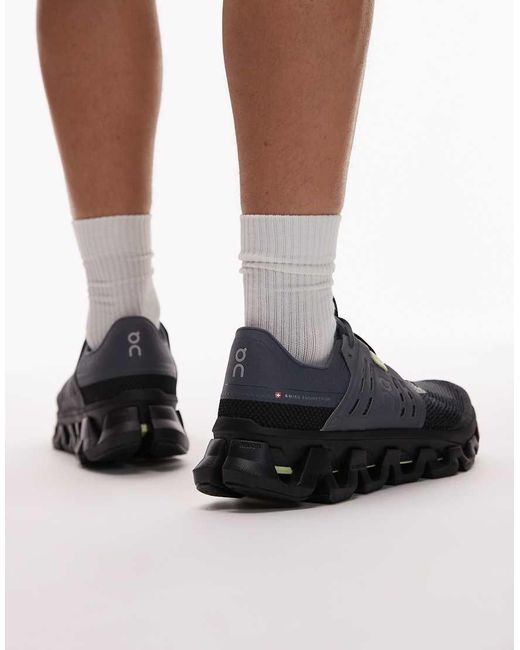 On Shoes Black Cloudswift Amp Running Trainers for men