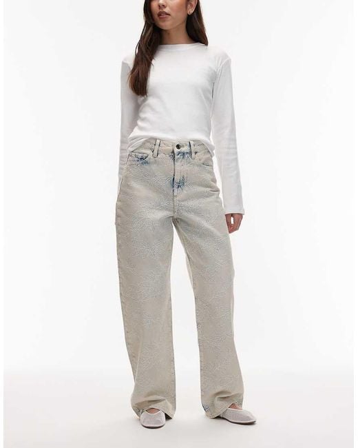 ARMANI EXCHANGE Gray Barrel Leg Jeans