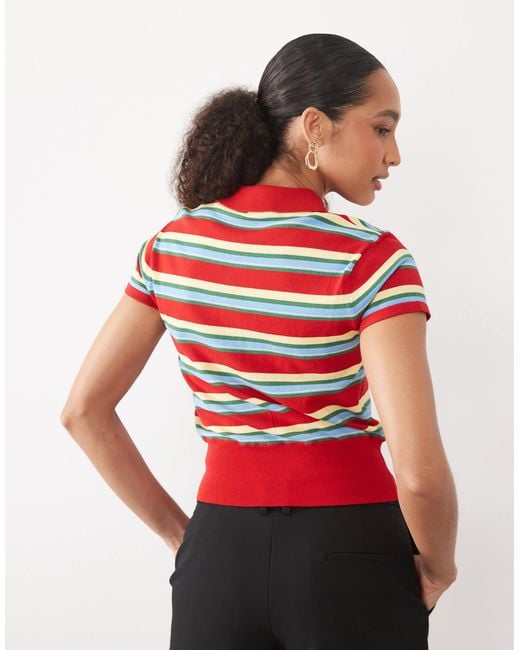 Mango Red – bluse