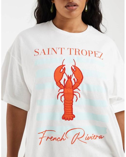 Vero Moda White Oversized T-shirt