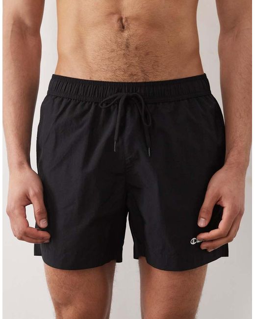 Champion Black Swim Shorts for men