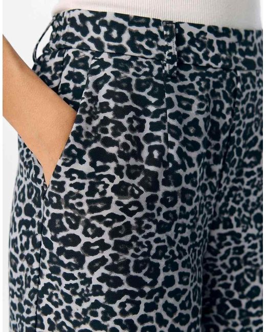 Pantalones Grises De Pernera Ancha De Object de color Blue