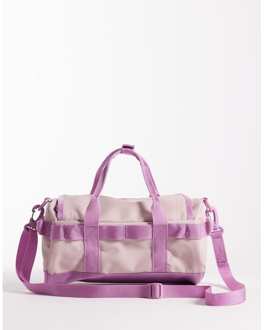 The North Face Pink Base Camp Duffel Shoulder Bag