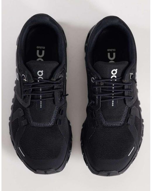 On Shoes Black Cloud 6 All Day Trainers