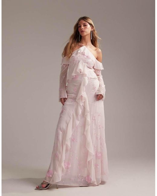 ASOS Bruidsmeisjes in het Pink