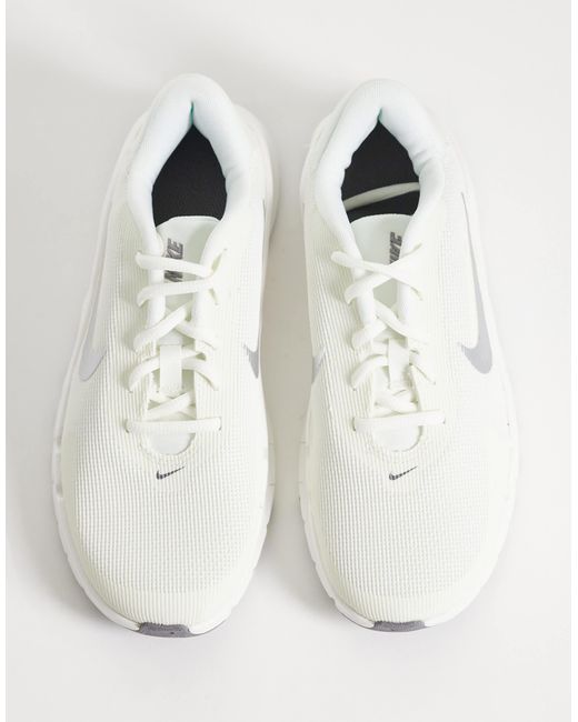 Nike White Nike Flex Training Sneaker