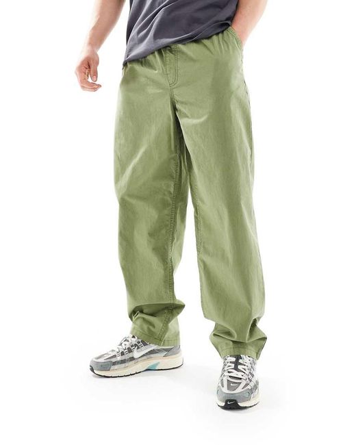 Vans Green Range Baggy Elastic Waist Trousers for men