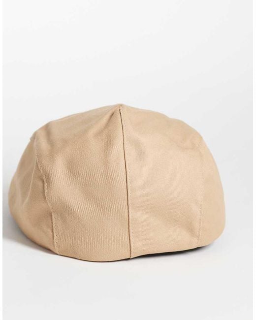 ASOS Natural Flat Cap