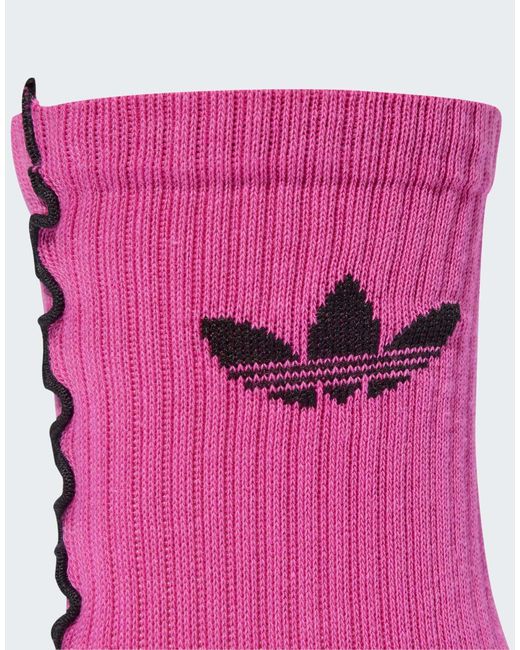Adidas Originals Pink – crew-socken im 2er pack