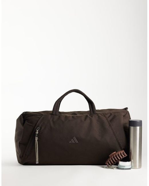 Adidas Originals Brown Adidas Training Motion Yoga Bag