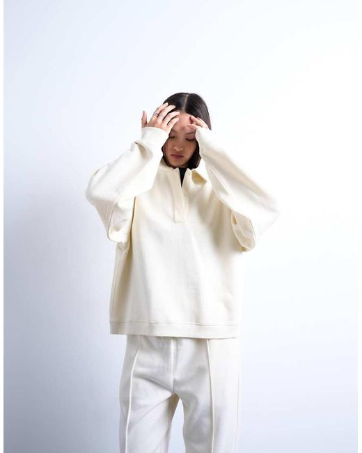 i love you sweat top / WHITE