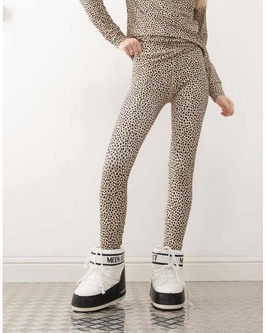 Legging OOSC en coloris Natural