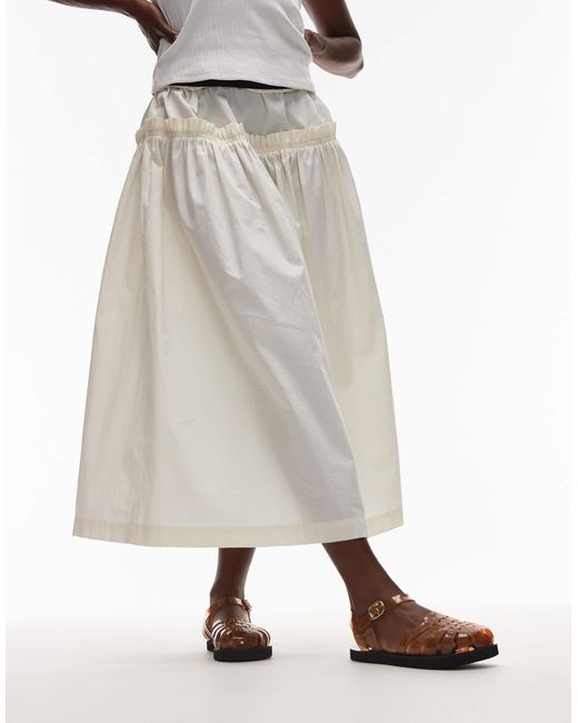 Kelly - sandales en plastique - beige TOPSHOP en coloris Natural