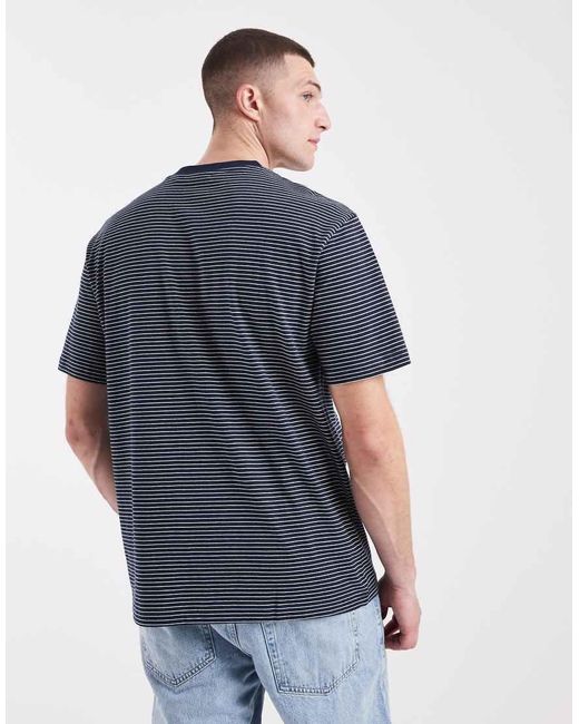 Only & Sons Blue Relaxed Fit T-shirt for men