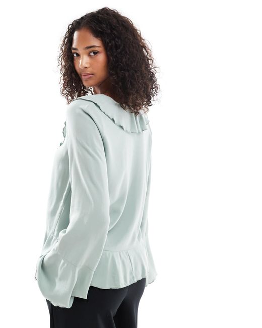 Vero Moda Gray – boho-bluse