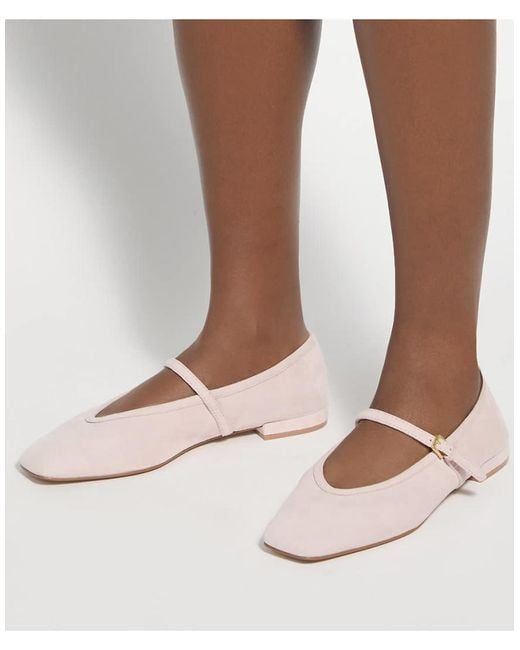 Dune Pink Hearthrob Ballet Pumps