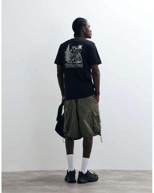 The North Face White Monte Graphic T-shirt for men