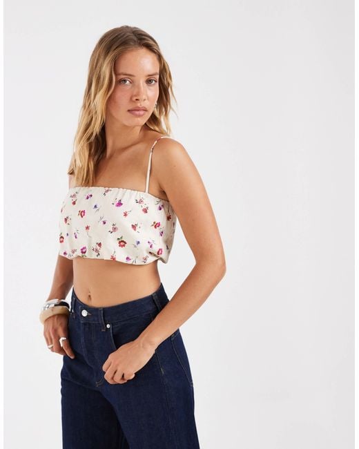 ASOS Multicolor Bubble Top