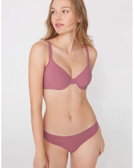 Tezenis Purple Athens Microfibre Push-Up Bra