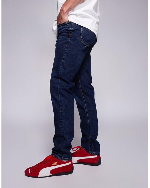 River Island Blue Slim Fit Jeans for men