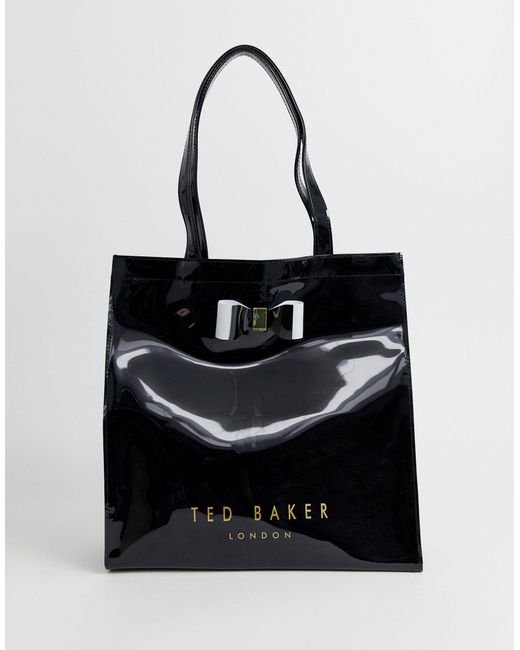 Ted Baker Black Soft Large Icon Bag