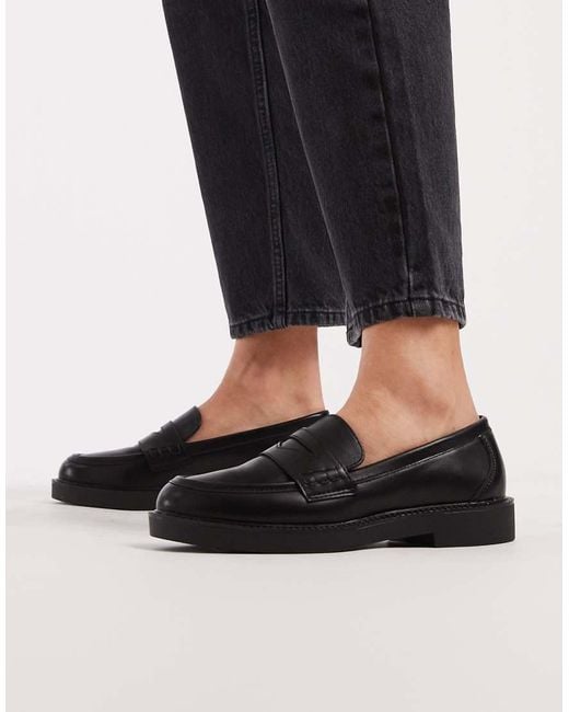 SEQWL Black Aperol Loafers