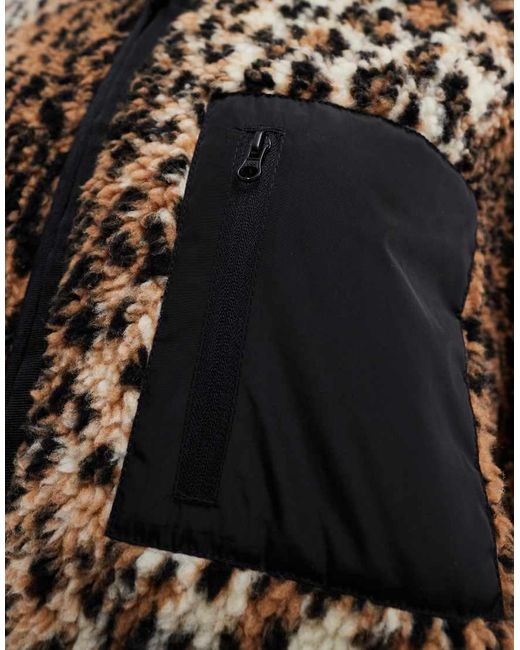 ASOS Black Borg Fleece
