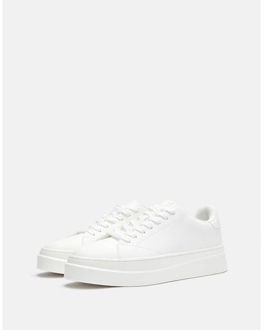 Baskets chunky Pull&Bear pour homme en coloris White