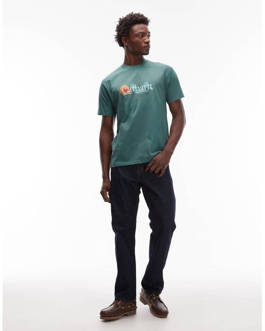 Carhartt Green Experimental Relaxed T-shirt