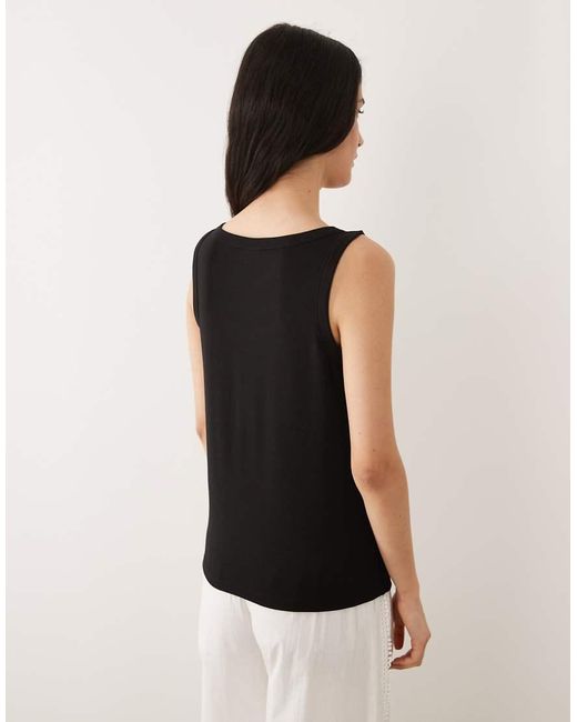 Jdy Black Buckle Detail Top