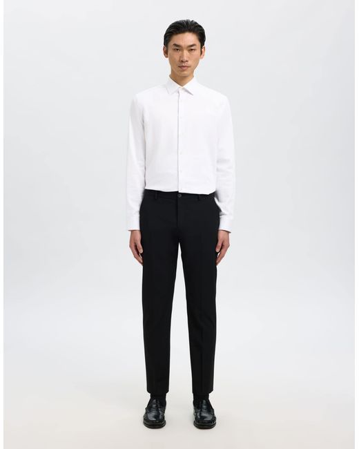 Chemise - éclatant SELECTED pour homme en coloris White