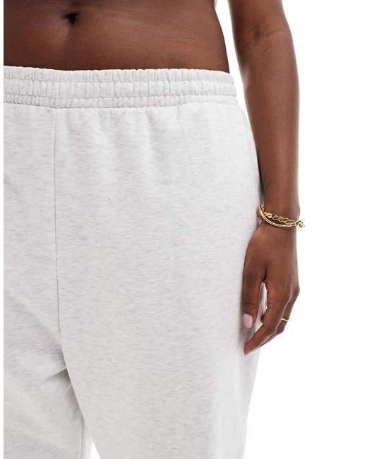 ASOS White Asos Design Curve Ultimate jogger