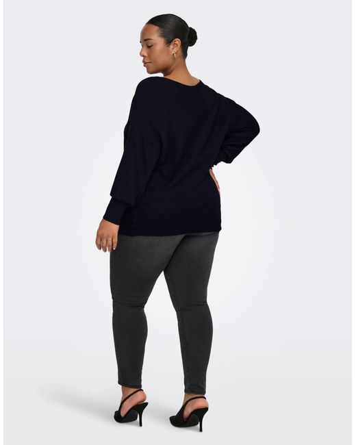 Pull en maille ONLY en coloris Blue