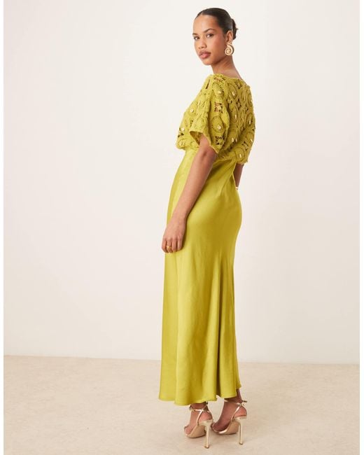 green shell crochet tilly dress Green Shell Crochet Tilly Dress