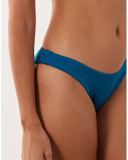 Nike Blue Nike Essential Sling Bikini Bottoms