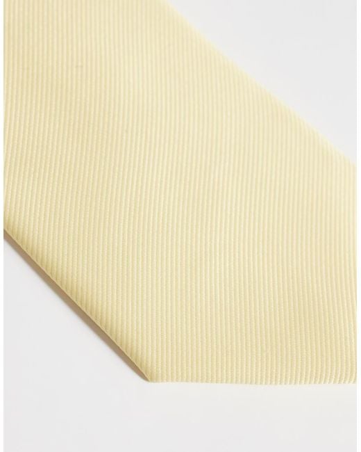 ASOS White Satin Tie for men