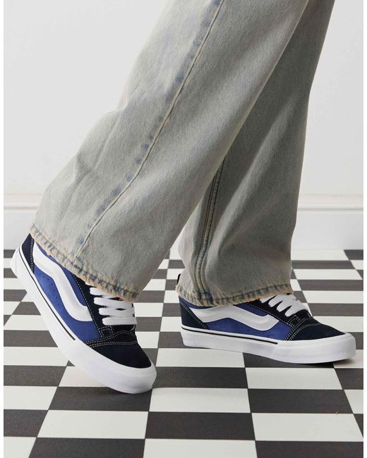 Vans Gray Knu Skool Sneakers for men