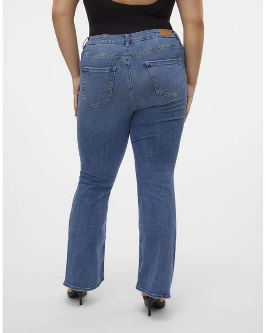 Vero Moda Blue Flared Fit Jeans