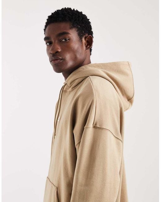 Nike Natural Club French Terry Oversized Hoodie for men
