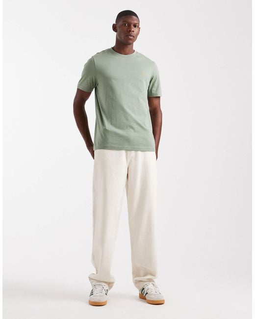 Farah Green Danny Regular Short Sleeve T-shirt for men