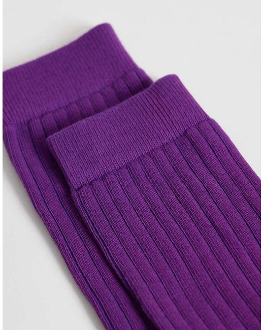ASOS Purple Super Soft Ankle Socks