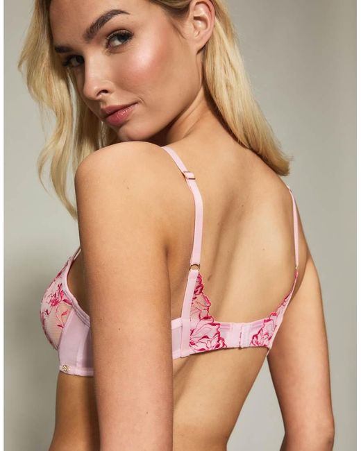KBX Pink Marilyn Non Pad Balcony Bra