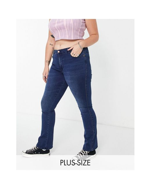 ONLY Royal Flared Jeans in Blue | Lyst Australia
