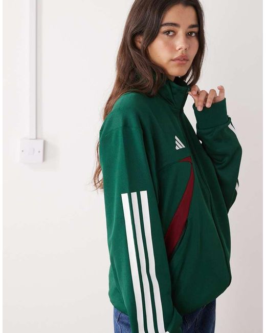 Adidas Originals Green Adidas Sportswear House Of Trio Track Top