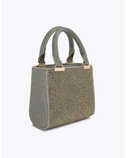 Carvela Kurt Geiger Metallic Cinzia Diamante Tote