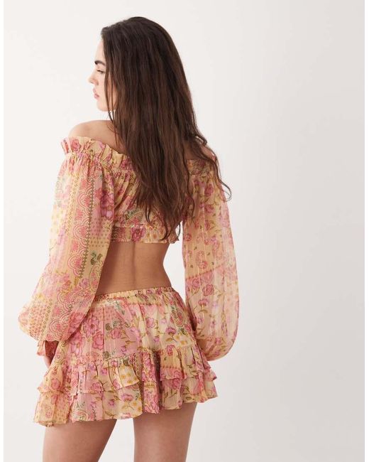 Aray Pink Mini Rara Skirt