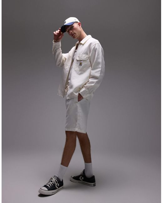 Carhartt Gray Rainer Shorts for men