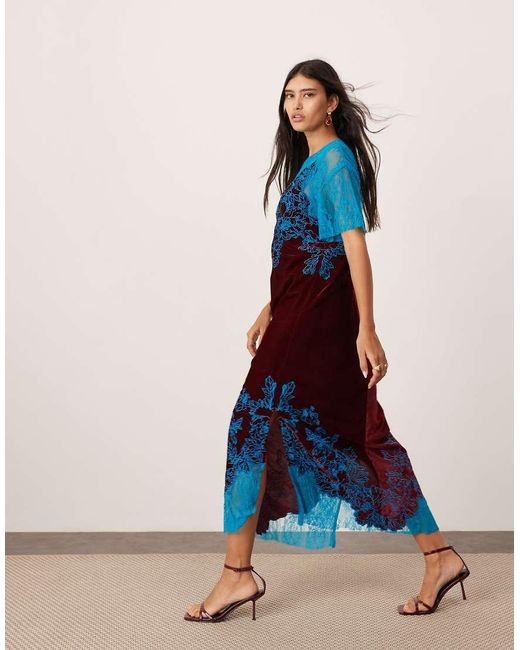 asos velvet top