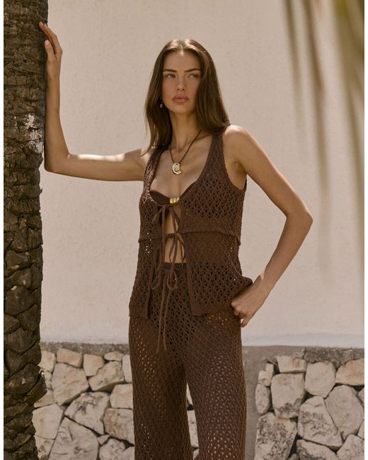 Top 4th & Reckless en coloris Brown