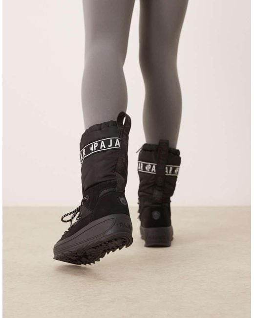 Pajar Black Galaxy High Snow Boot